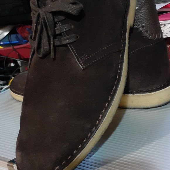 COACH Suade Brown men chukka - Picture 3 of 8